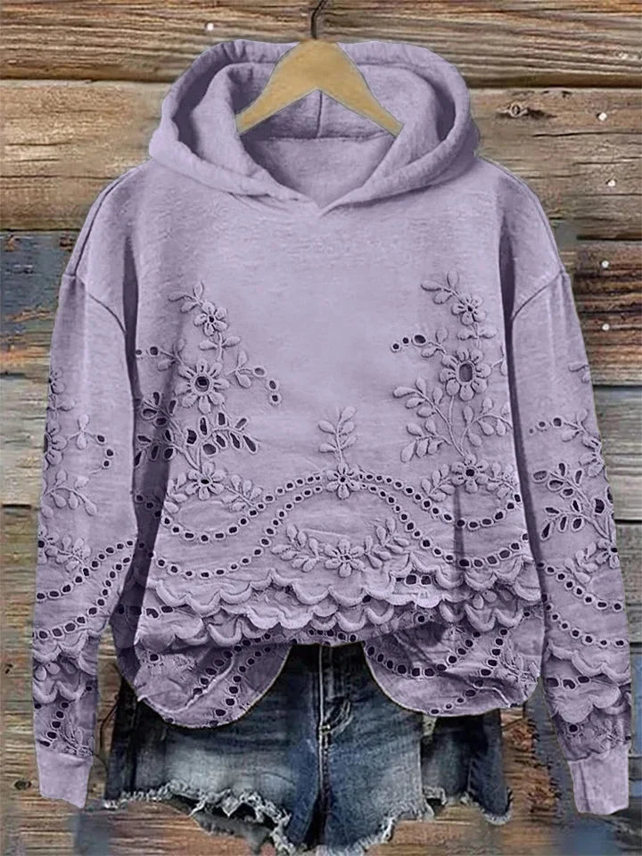 Regine | Floral Hoodie for Women – Cozy & Stylish
