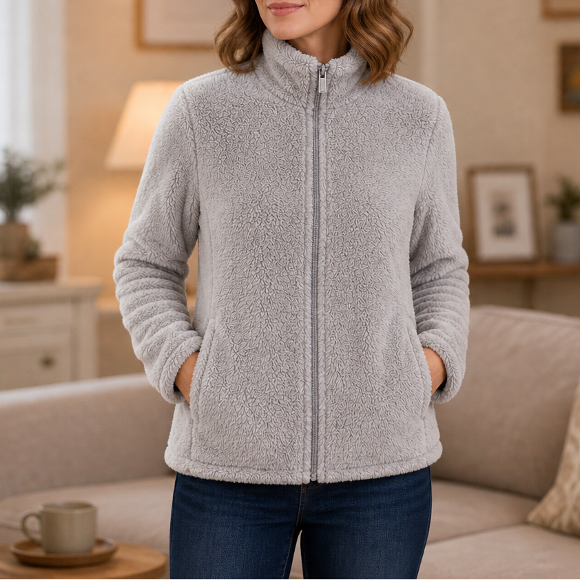 Velora | Fleecejacke mit Stehkragen – Warm und Bequem für Frauen