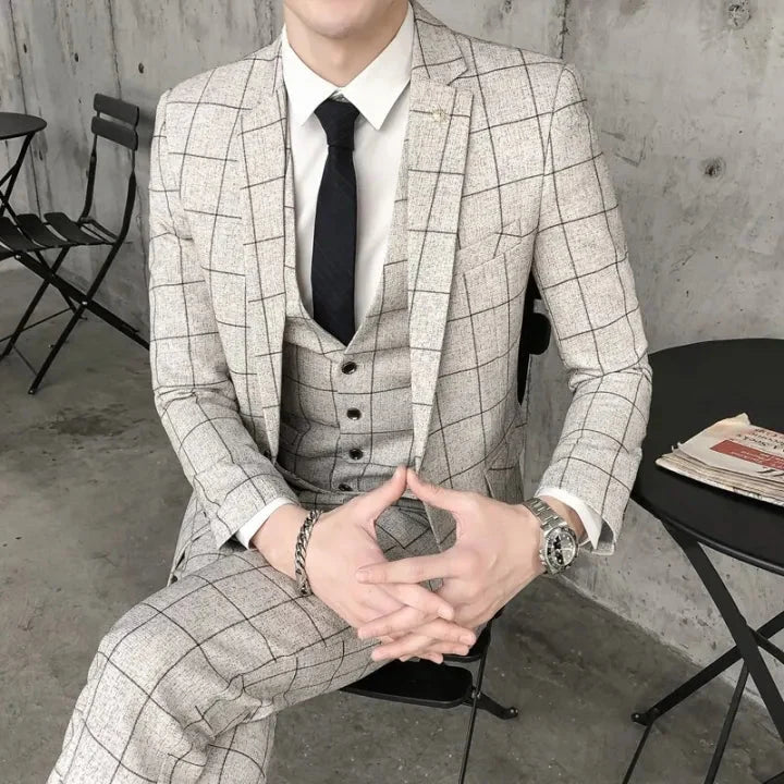Men's Suit | 3-Piece Wedding Suit for Classy Occasions