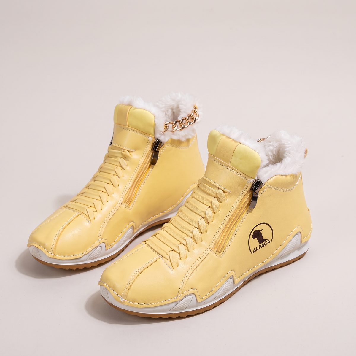Alpaca | Winter Boots – Fur-Lined Design für Damen