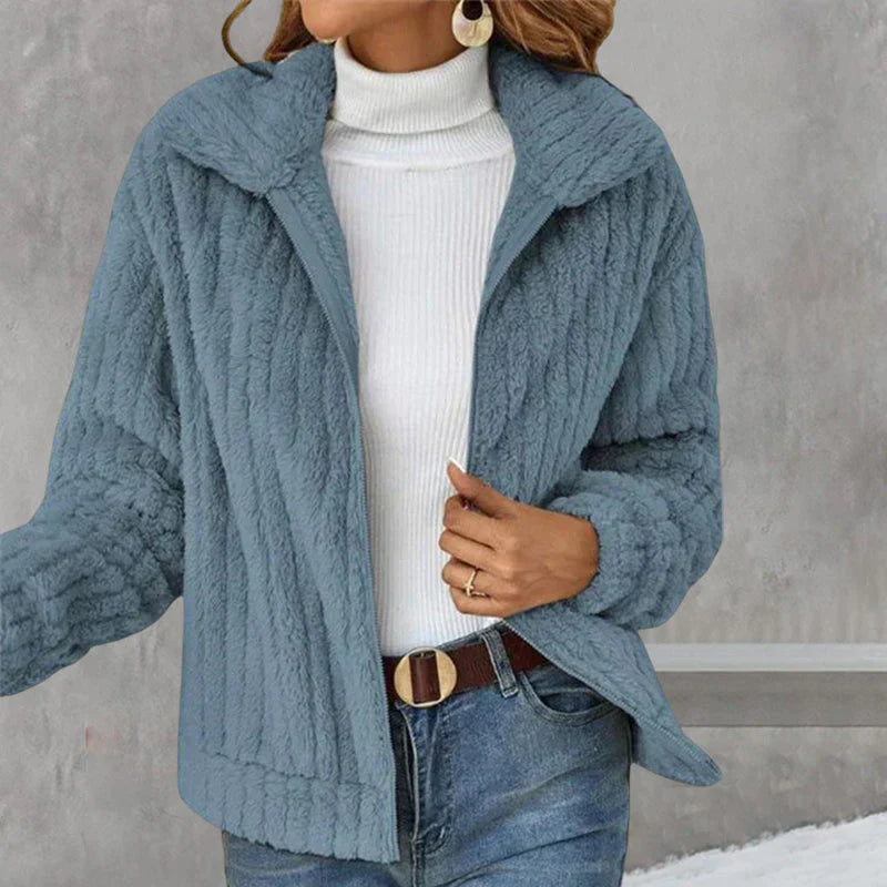 Sandra | Stilvolle und bequeme kurze Stric Strickjacke