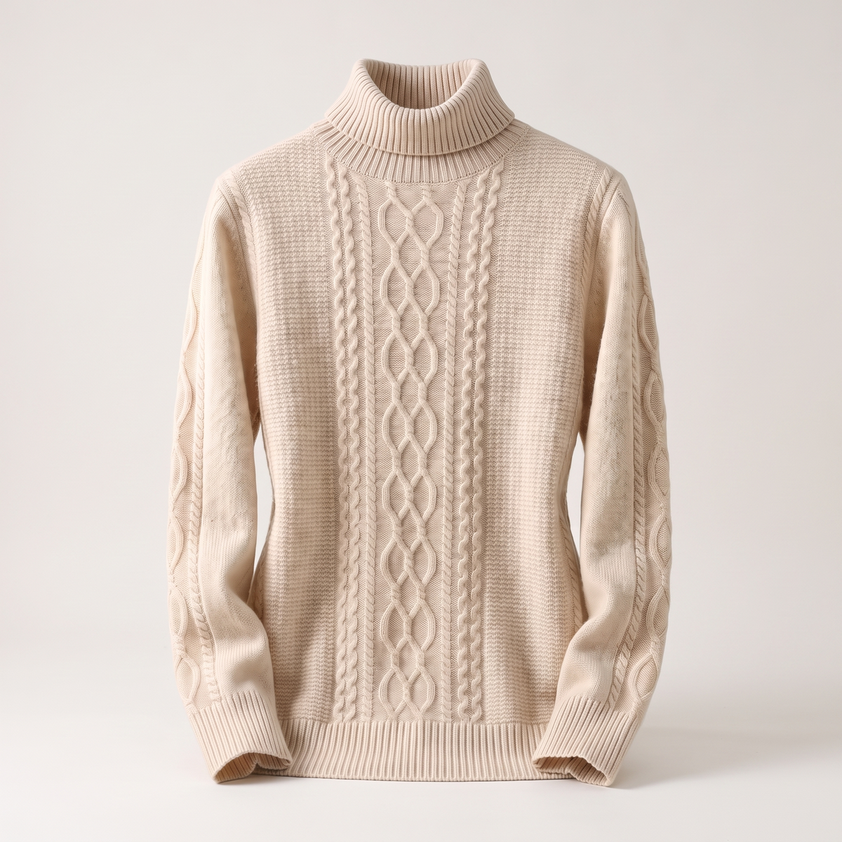 FLUFFONIA | Turtleneck – Kuscheliges Strickoberteil für Damen
