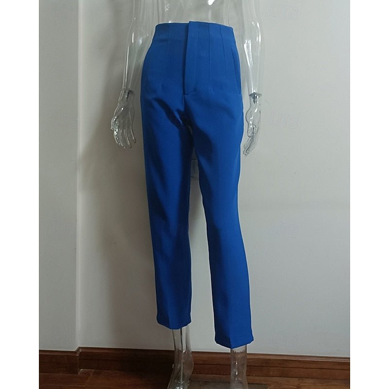 Adrienne | High-Waisted Tailored Trousers for Effortless Style