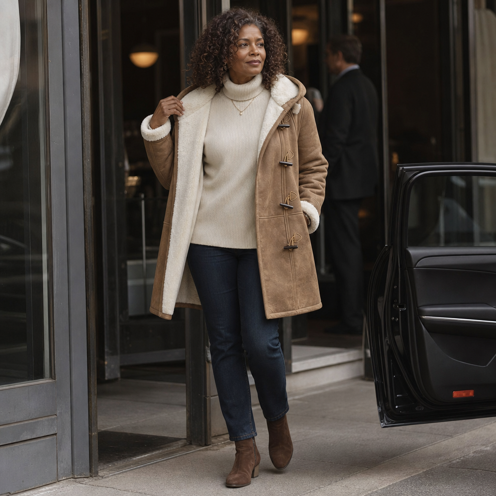 Wintlace | Duffle Coat mit Shearling-Futter – Bequem und Stilvoll