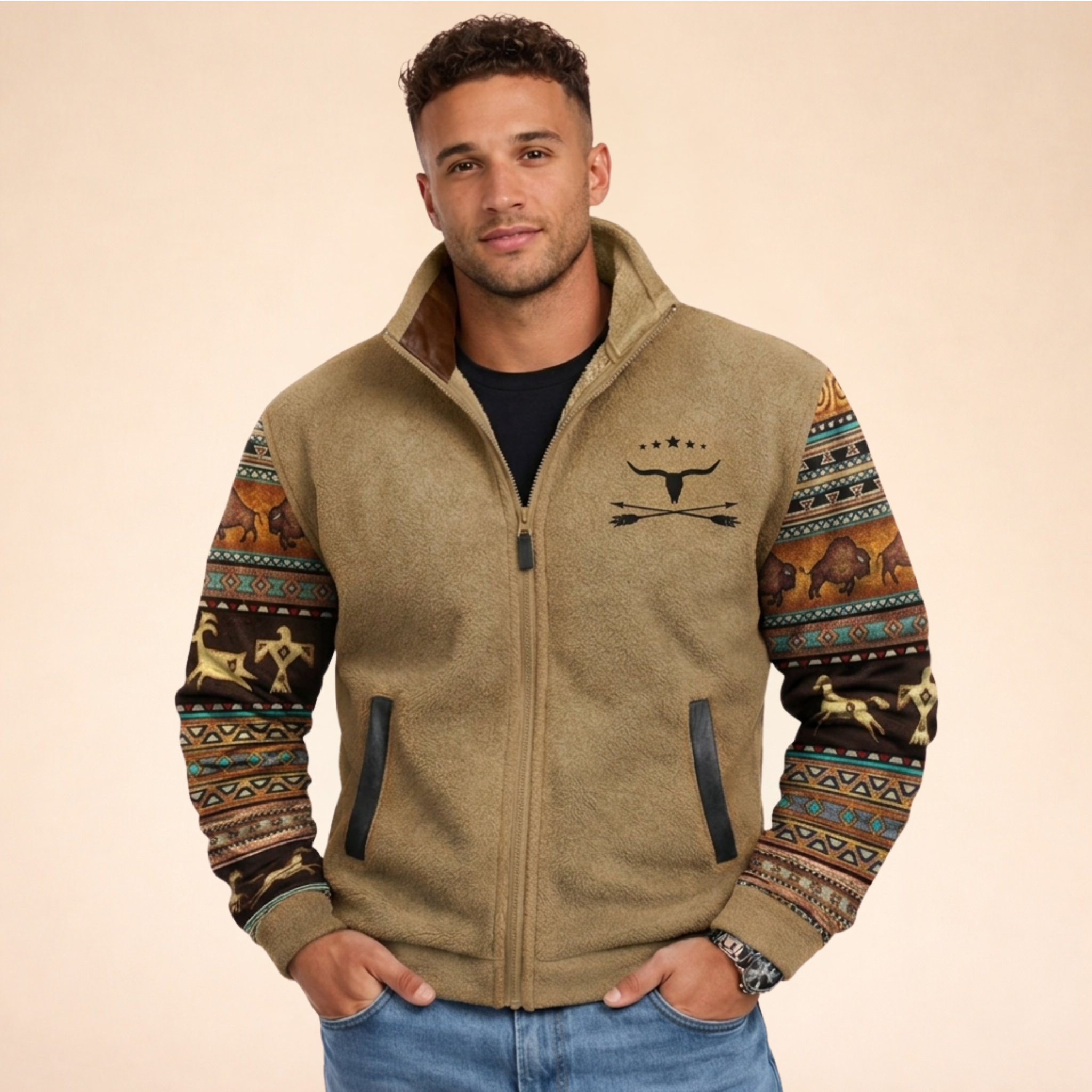 Dieter | Vielseitige Fleecejacke für jedes Outfit