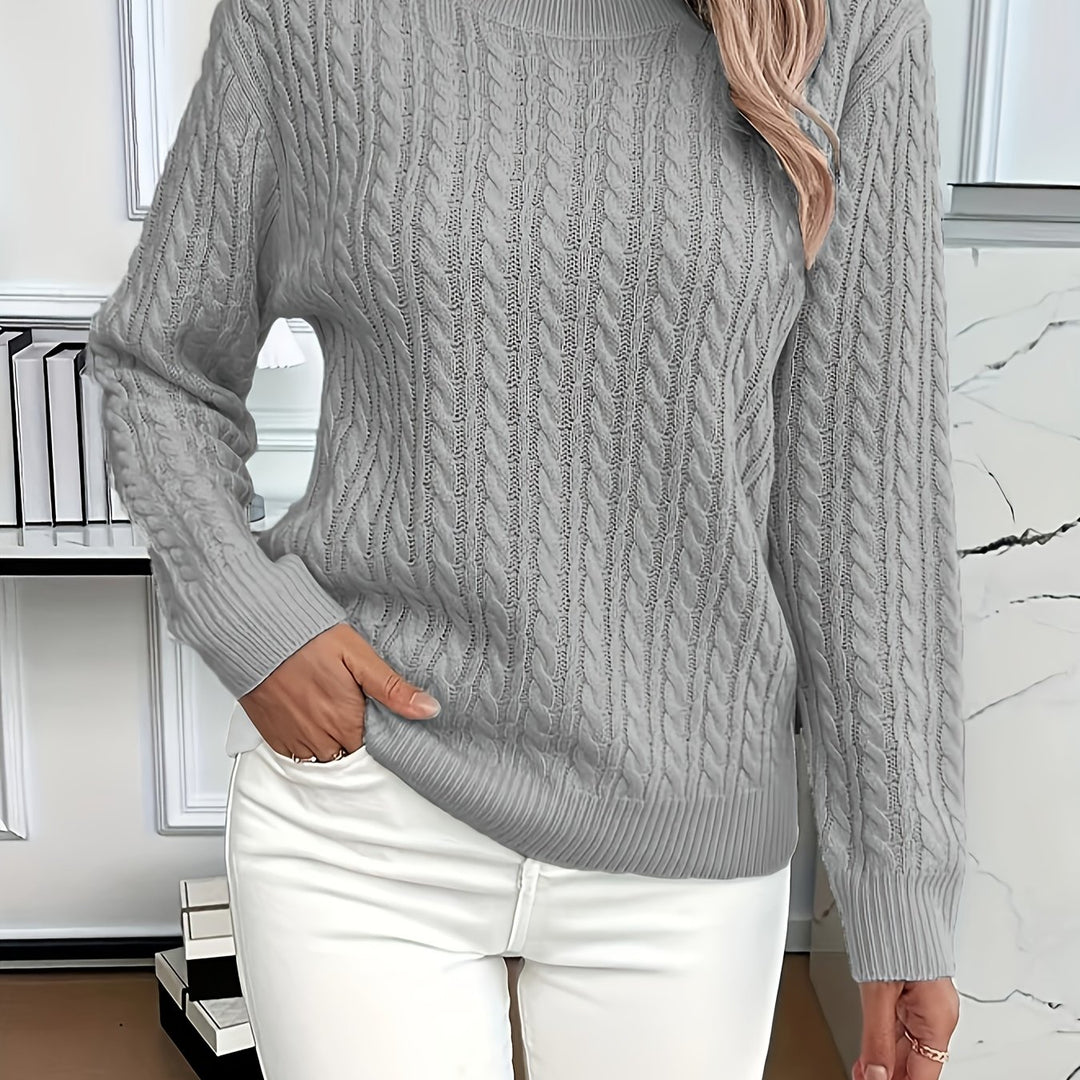Lena | Moderner Und Weicher High-Low Strickpullover