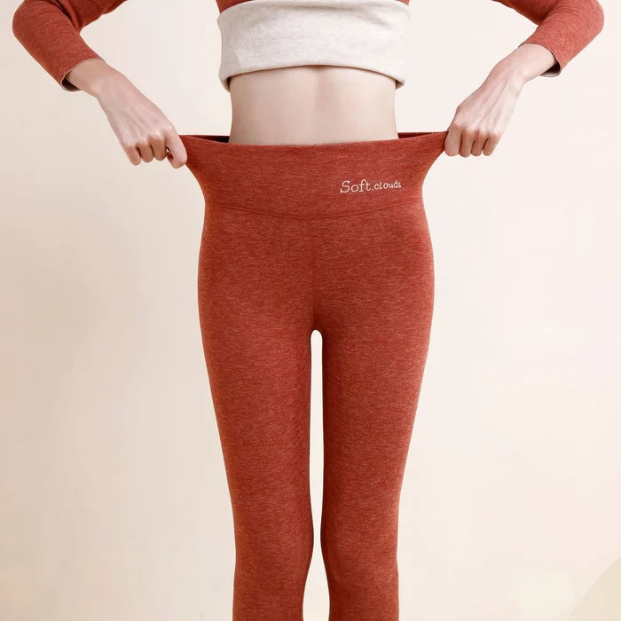 Softclouds | Fleece Leggings für Damen – Warm und Bequem