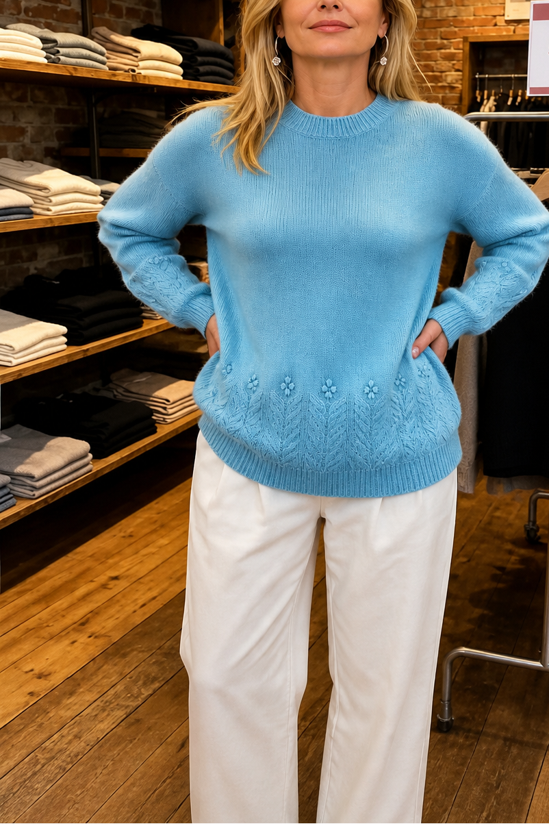 Cablesse | Cable Knit Sweater – Zacht en Warm voor Dames