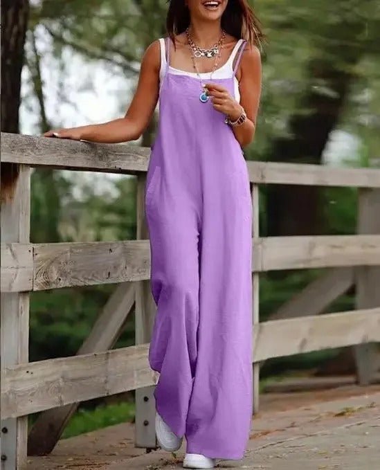Elfriede | Damen Jumpsuit – Weit und Bequem für Jeden Anlass