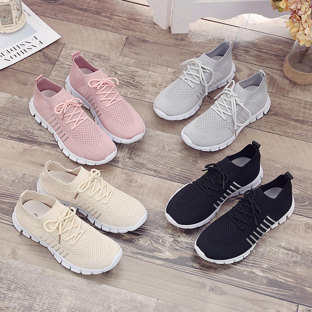 Olivia | Bequeme und stützende Orthopädische Flyknit Sneaker
