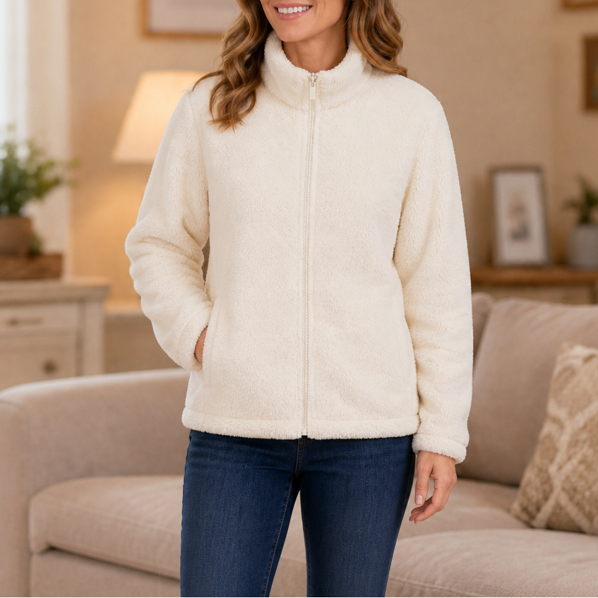 Velora | Fleecejacke mit Stehkragen – Warm und Bequem für Frauen