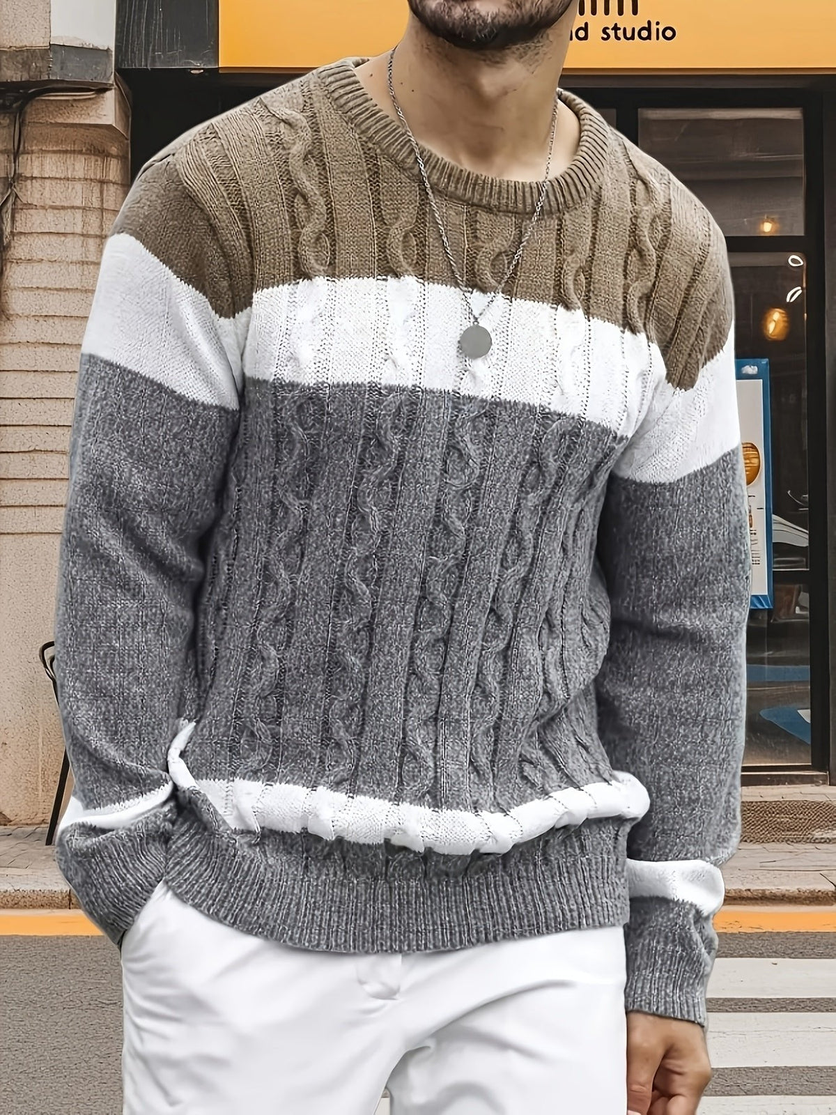Mason | Cable-Knit Pullover for Effortless Everyday Style