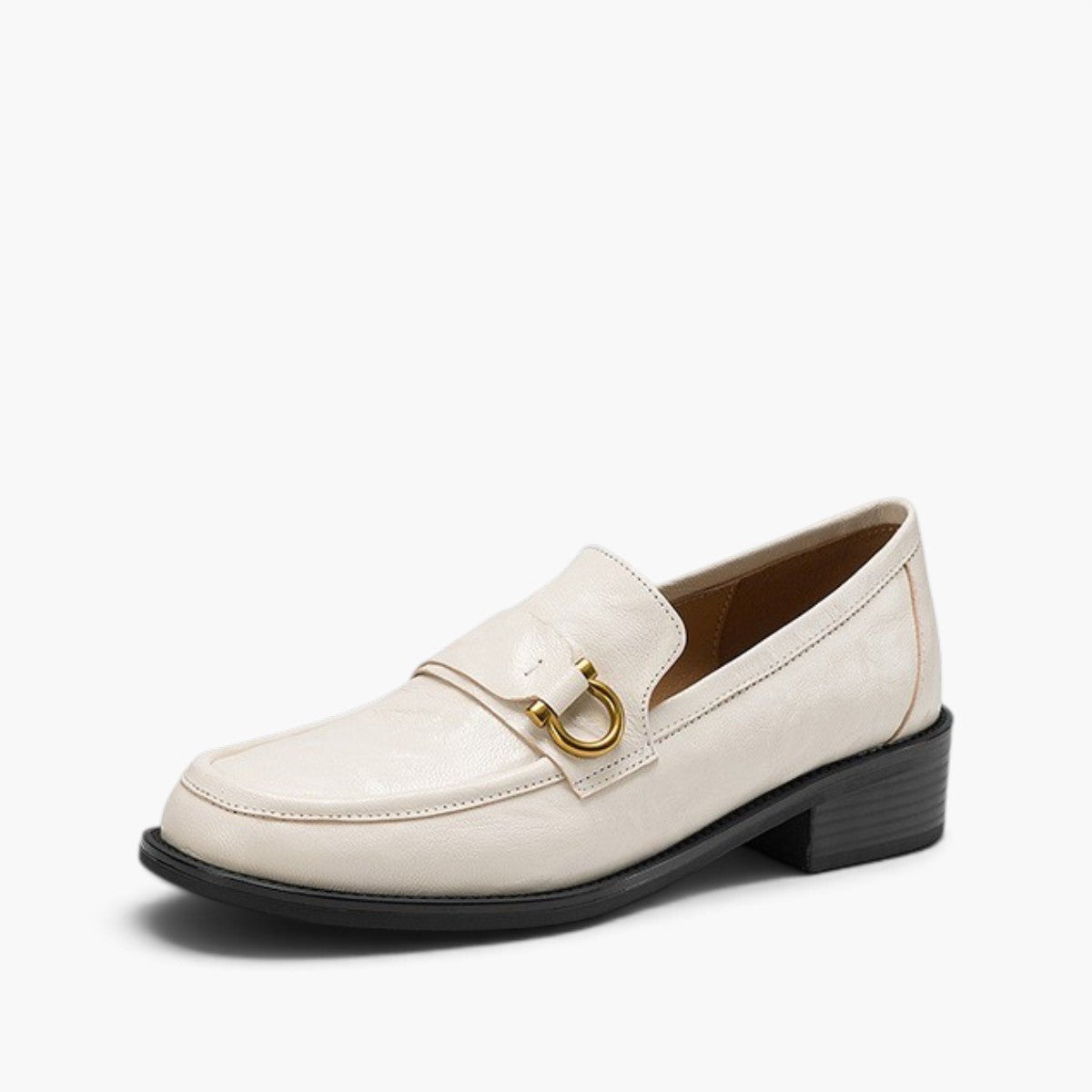 Celia | Leder Loafer mit Horsebit-Akzent für Frauen
