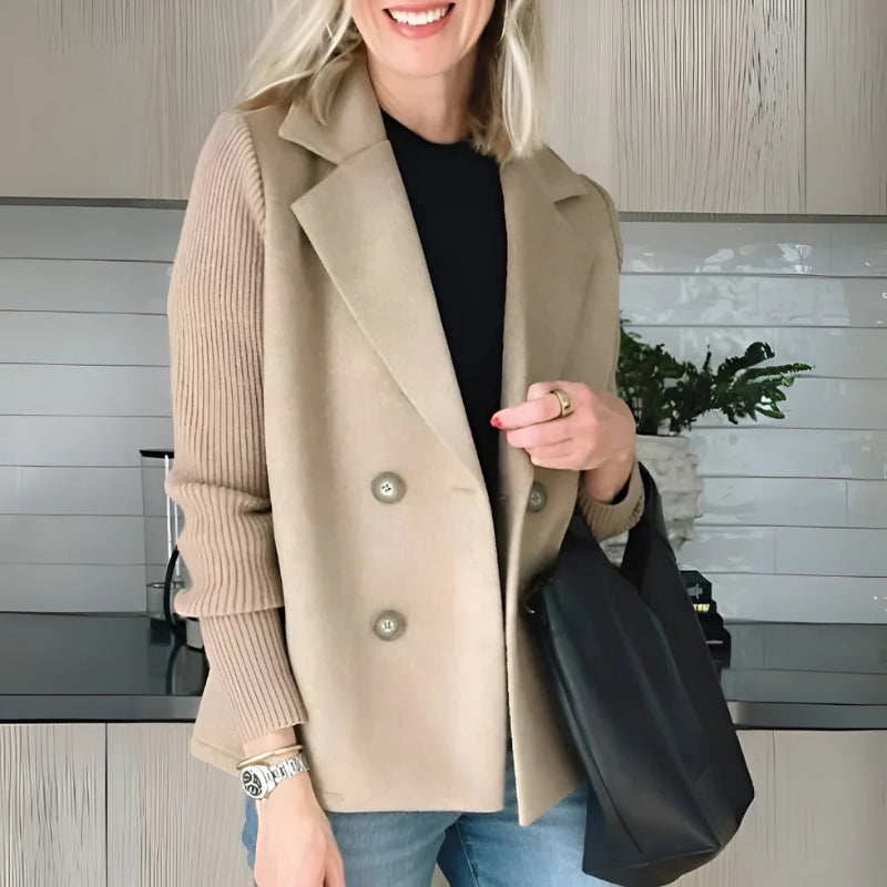 Alice | Bequemer und eleganter Strick Pulloverblazer