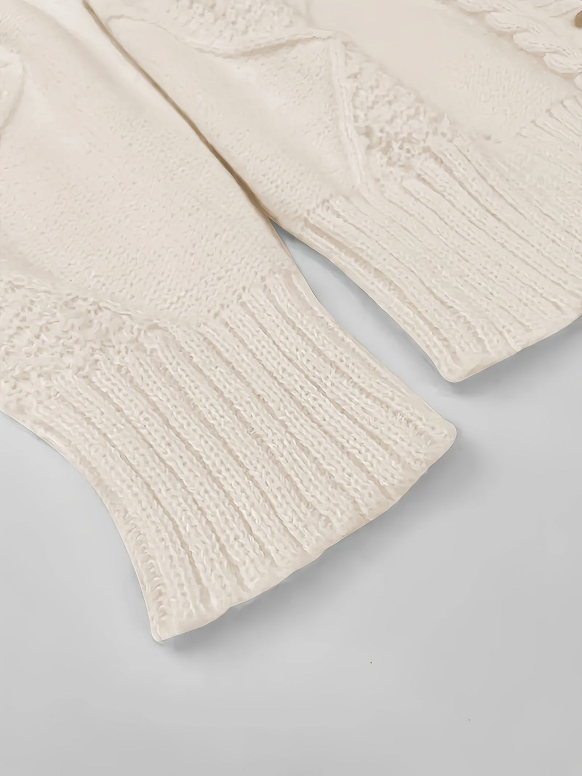 Lucinda | Cable-Knit Cardigan – Cozy Button Front Design