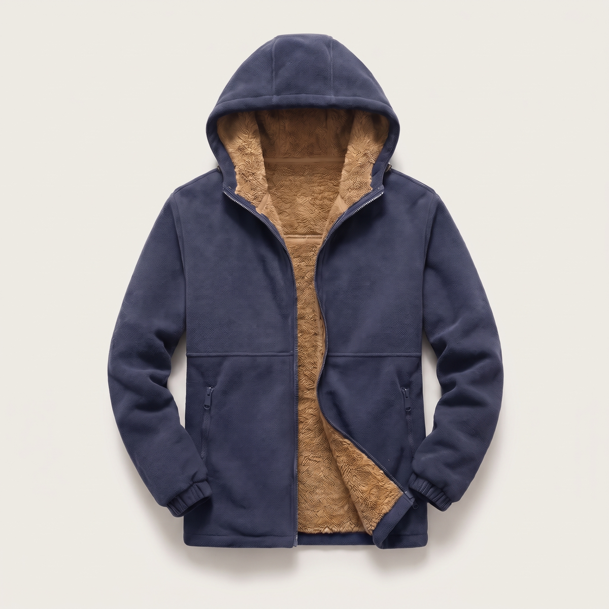Sherpa | Fleece Hooded Jacket – Warmer Komfort für Männer