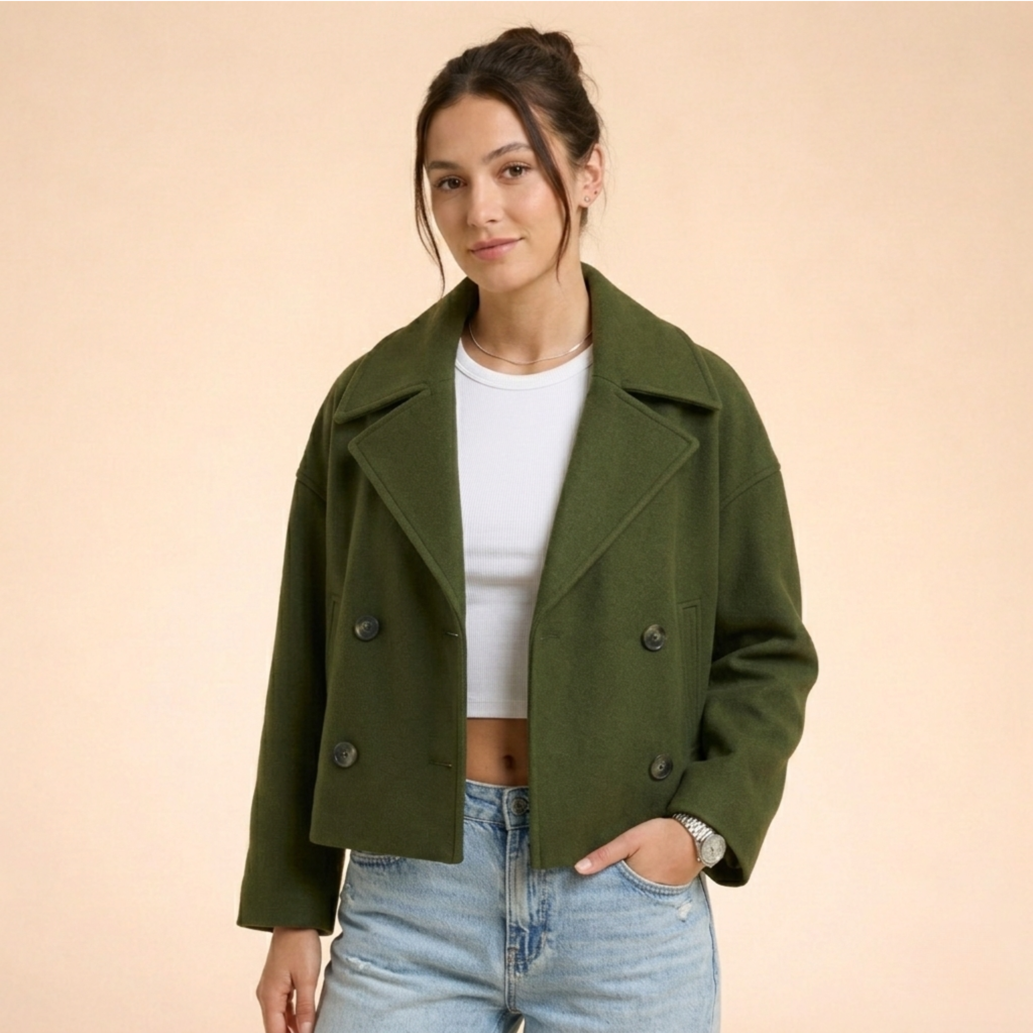 Nicole | Stilvoller und bequemer Kurzmantel