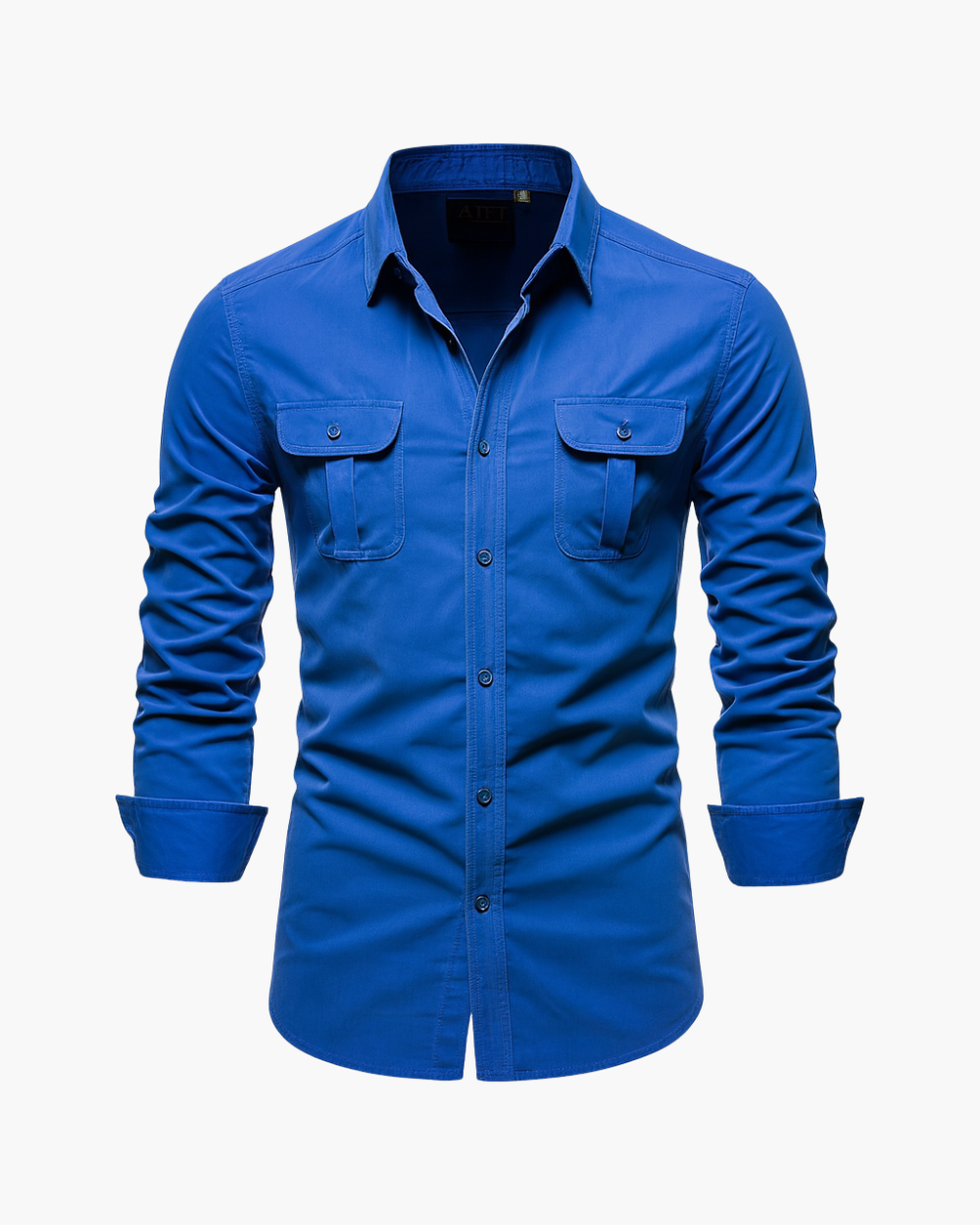 Slim Fit Freizeithemd mit Brusttaschen