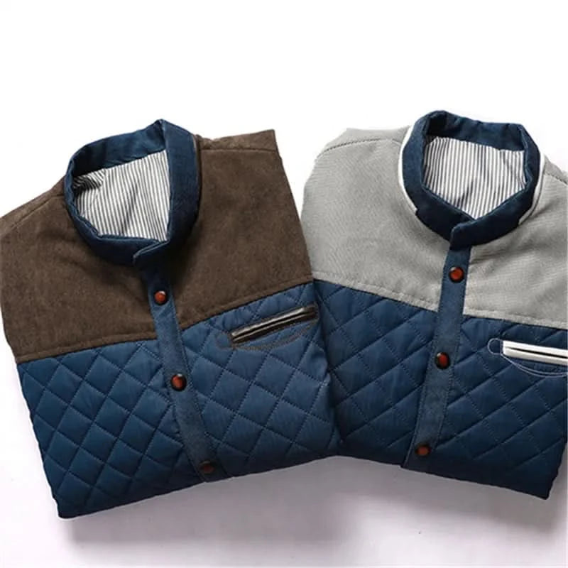 FAIRMONT | Patchwork Jacke – Robuster Stil für Männer