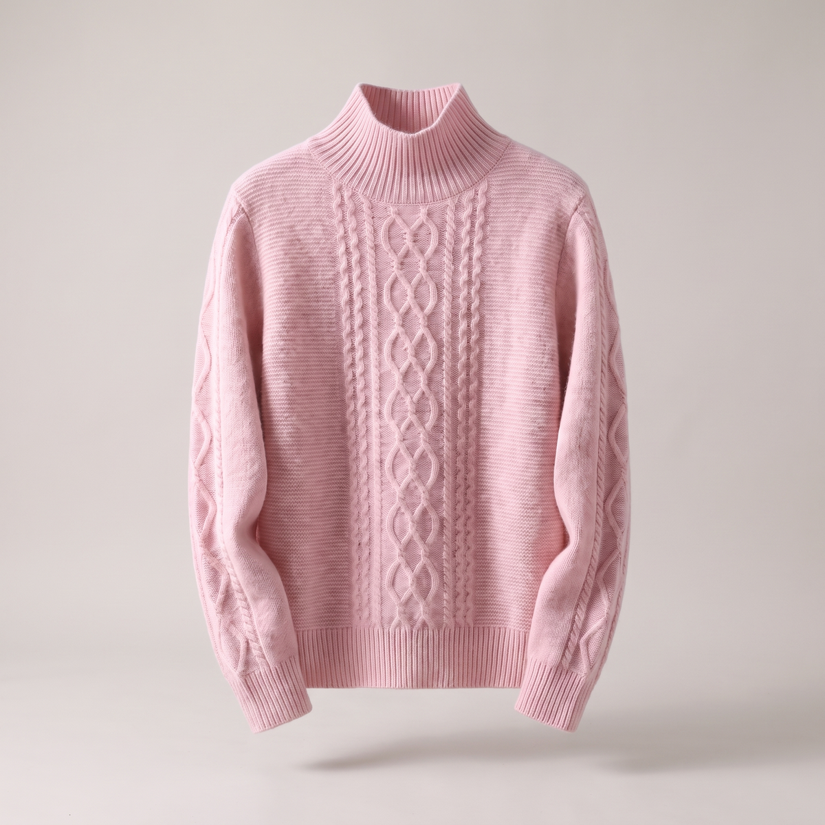 FLUFFONIA | Turtleneck – Kuscheliges Strickoberteil für Damen