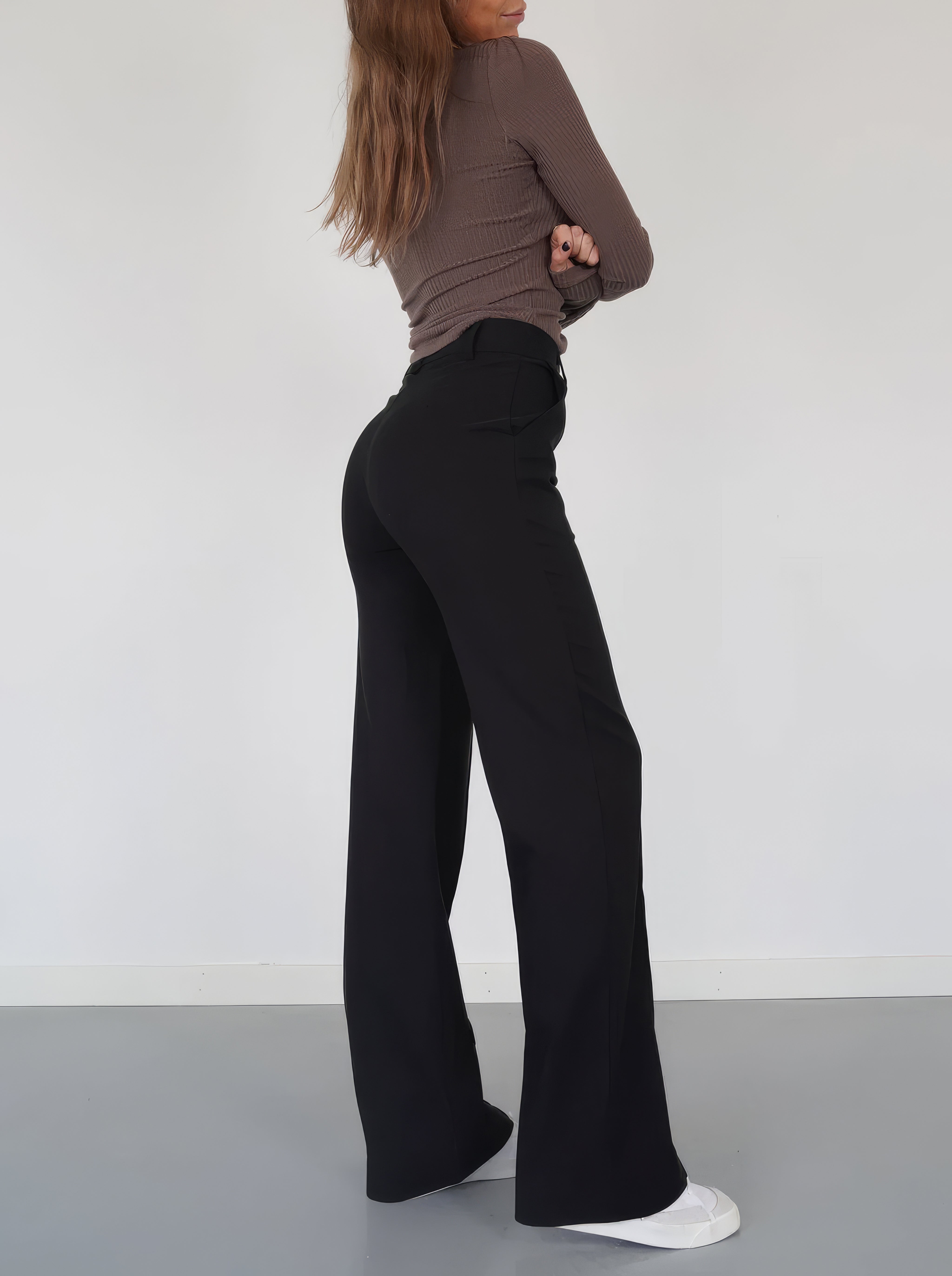 Jennifer | Elegante und bequeme Weitbein Hose