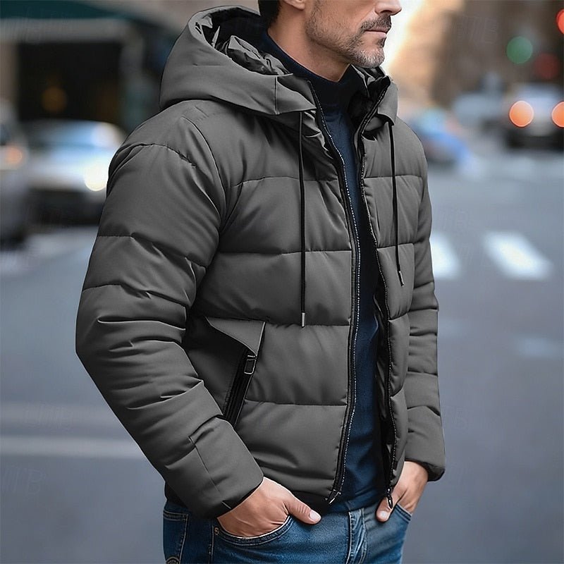 Nash | Isolierte Kapuzen-Puffjacke für Herren