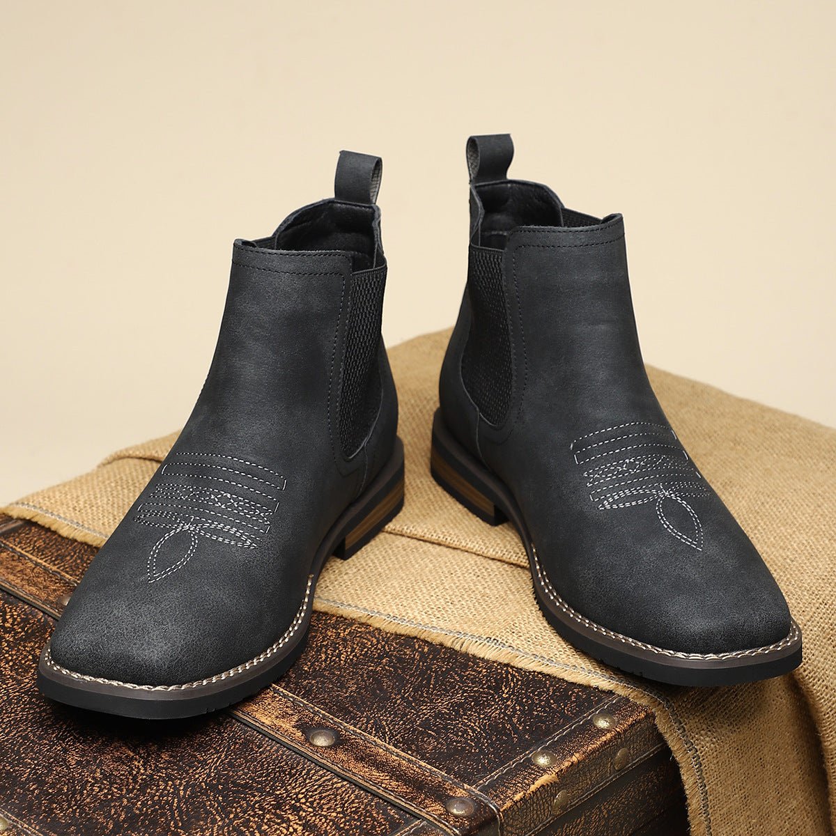 Martin | Stilvolle und stützende orthopädische Chelsea HerrenStiefel