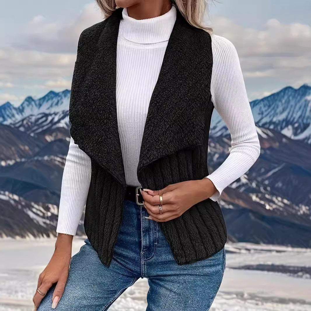 Emma | Gemütliche und moderne Damen Fleeceweste