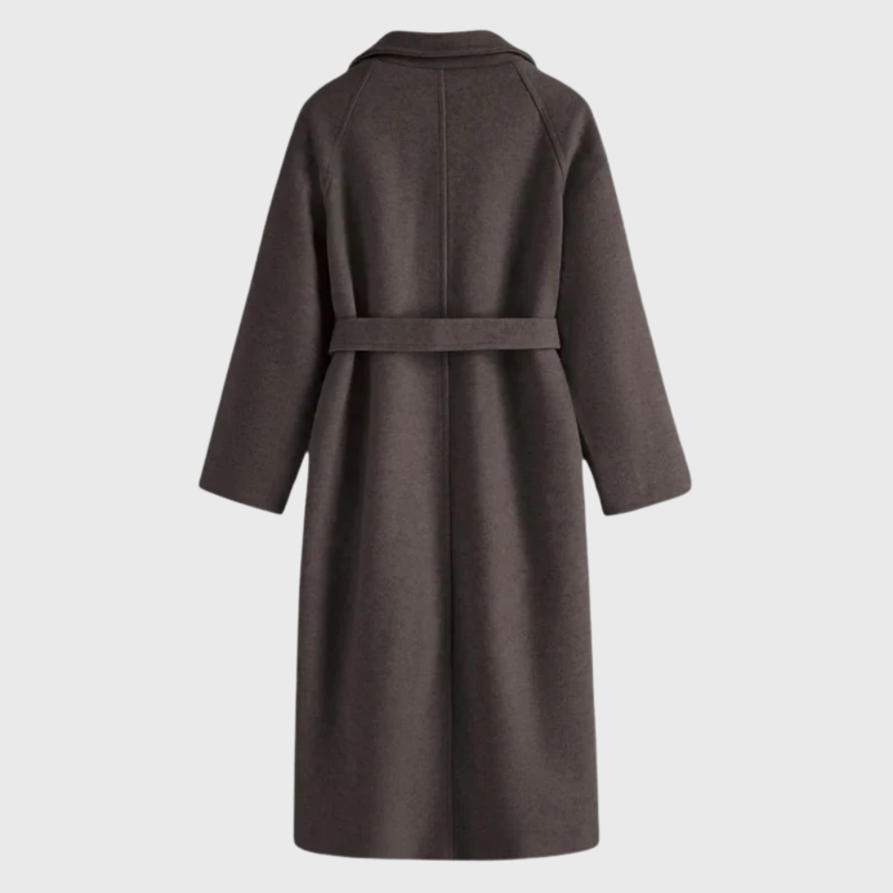 Veronika | Classic Wool Winter Coat – Elegant Warmth for Women