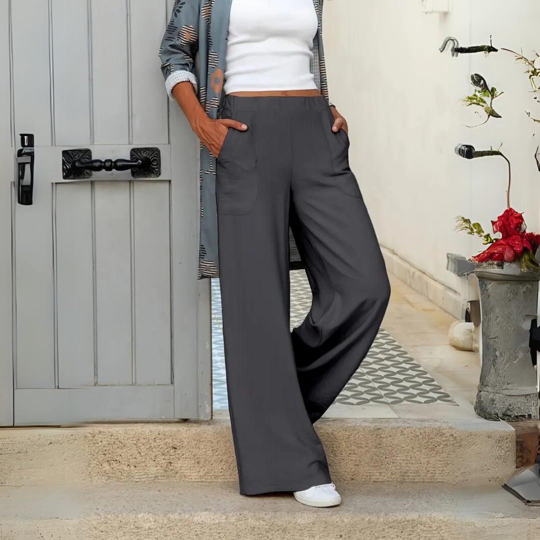 Olivia | Bequeme und elegante Weitbein Hose