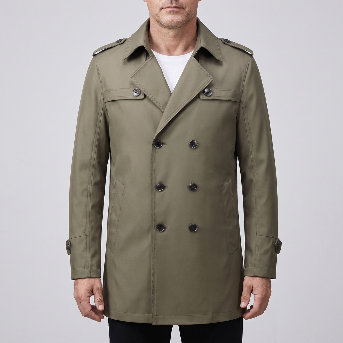 MONTFORD | Trench Coat mit abnehmbarem Innenfutter