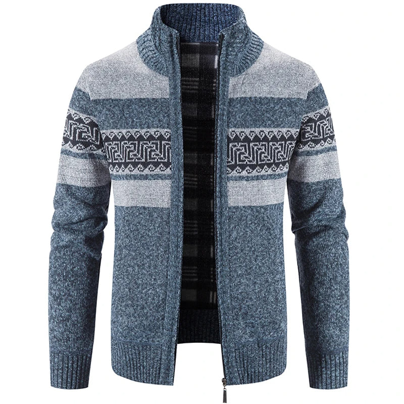Elias | Warmer und Eleganter Herren Pullover Jacke