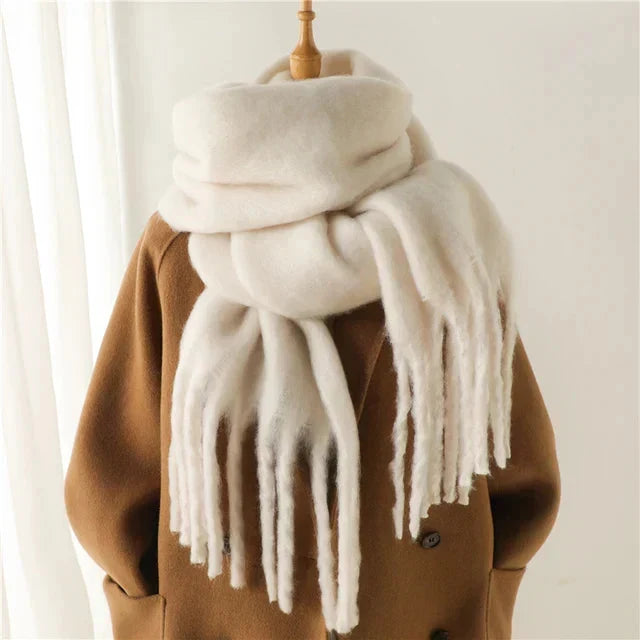 Drune | Oversized Scarf – Soft Wool Wrap for Women