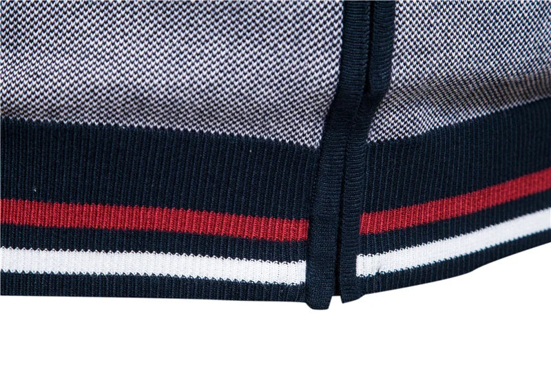 Maximilian | Moderne und bequeme Herren Baumwoll Strickjacke