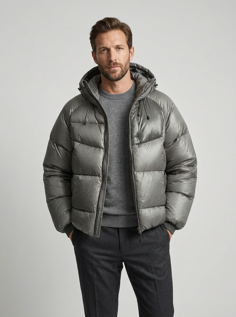 Maverick | Men's Hooded Insulated Down Puffer Jacket