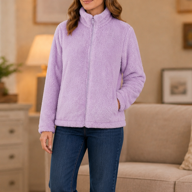 Velora | Fleecejacke mit Stehkragen – Warm und Bequem für Frauen