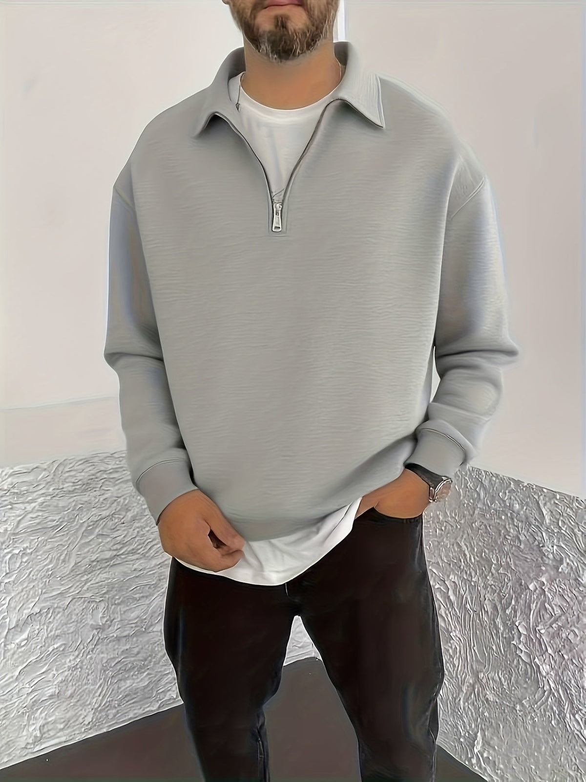 Nexus | Half-Zip Sweatshirt – Cozy Style for Everyday Wear