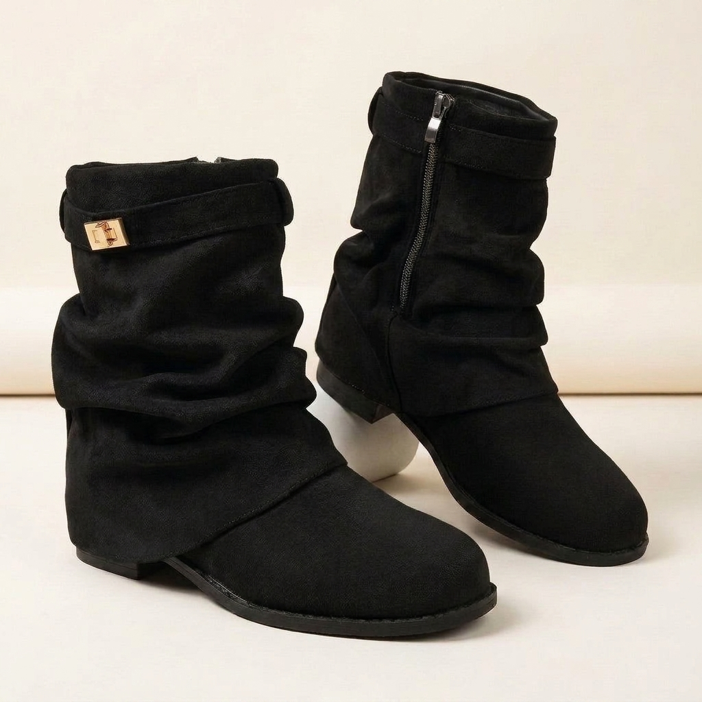 Beckford | Slouch Suede Boots für Frauen im lässigen Stil