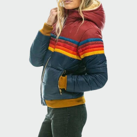 Jessica | Warme und wasserdichte Winter Daunenjacke