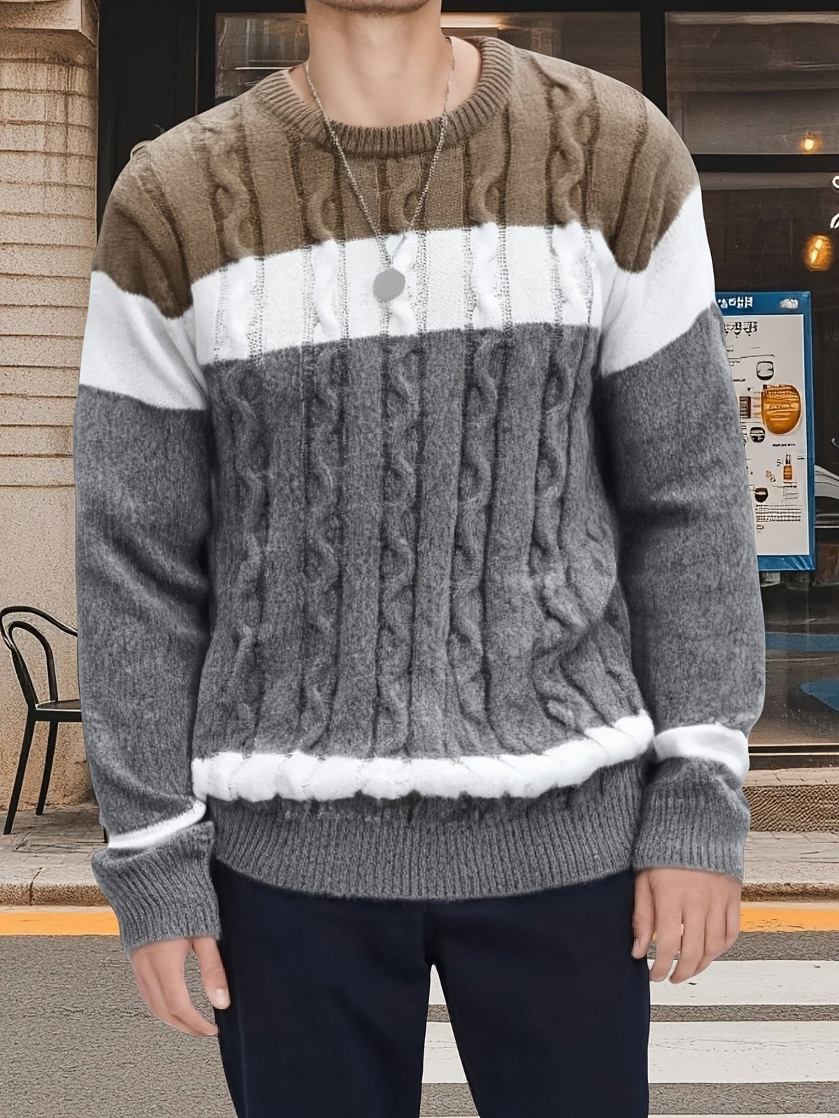 Mason | Cable-Knit Pullover for Effortless Everyday Style