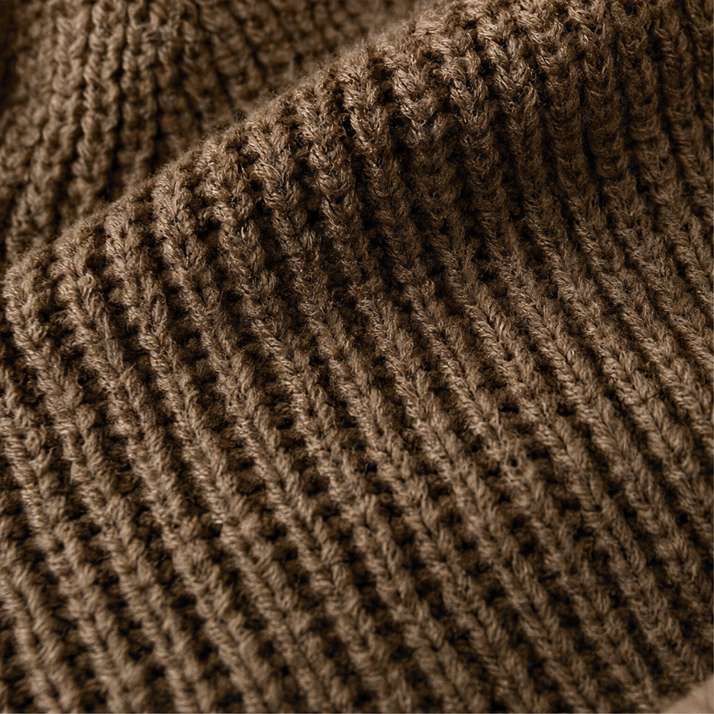 Wearbella | Oversized Knit Sweater met Zijdrawstring