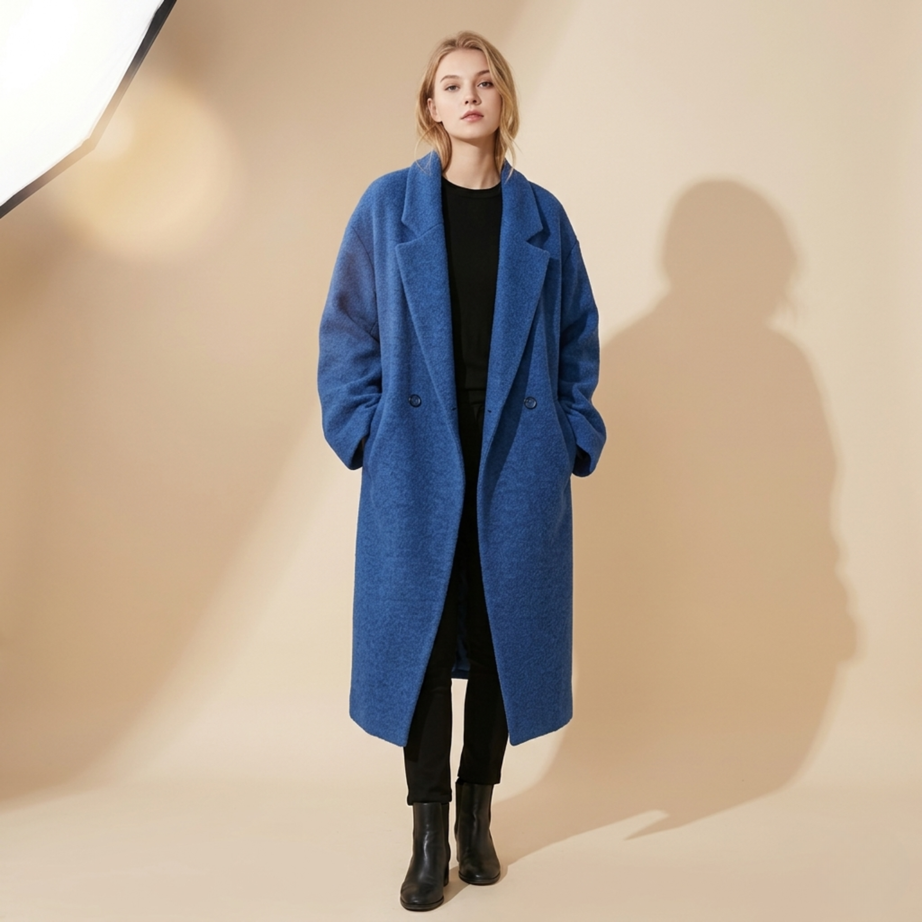 Laura | Oversized & eleganter langer Wintermantel