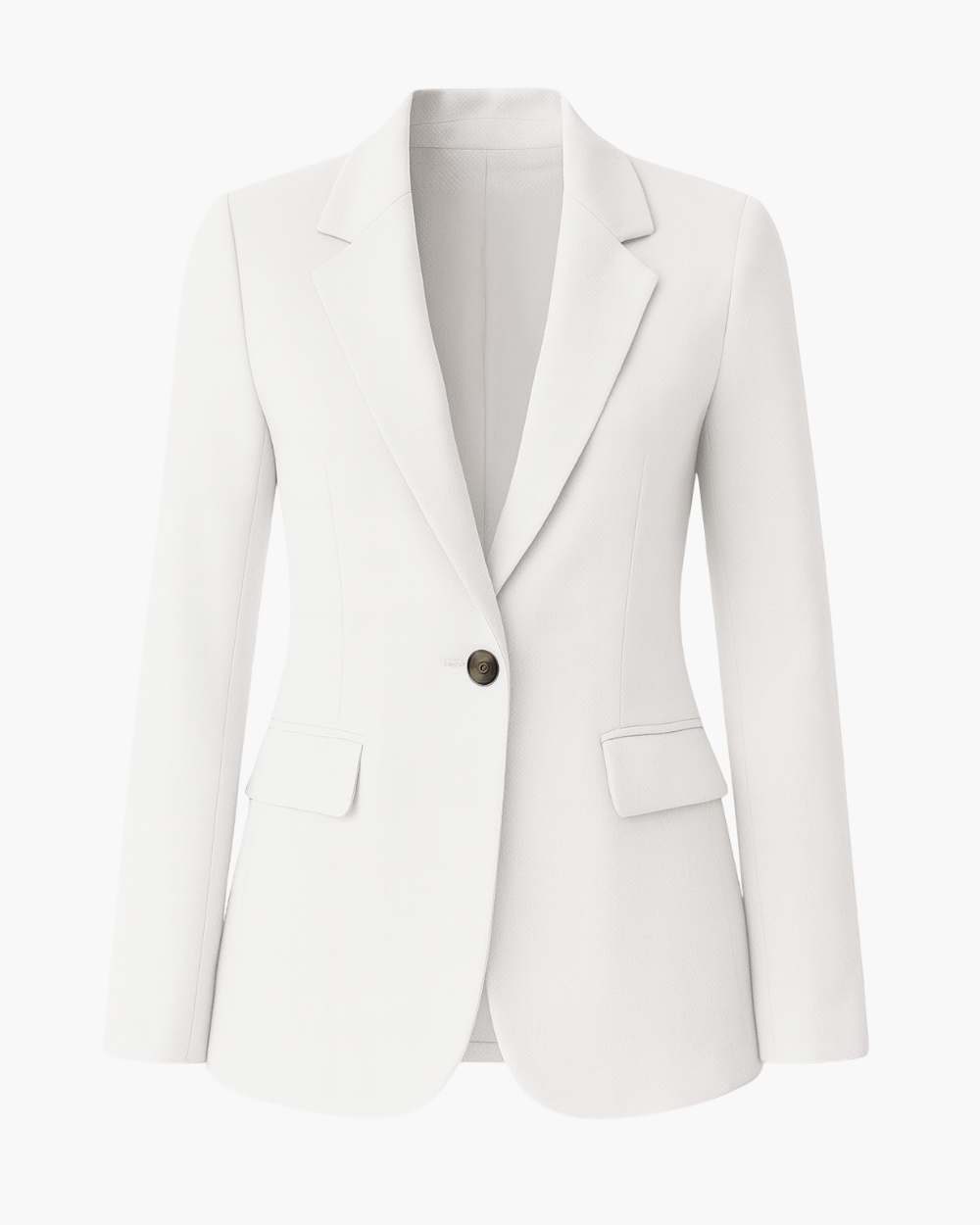 Taillierter Blazer mit Ein-Knopf-Verschluss