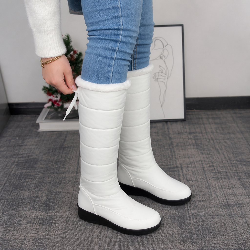 Calevra | Über-Knie Stiefel – Warm und Stylisch für Frauen