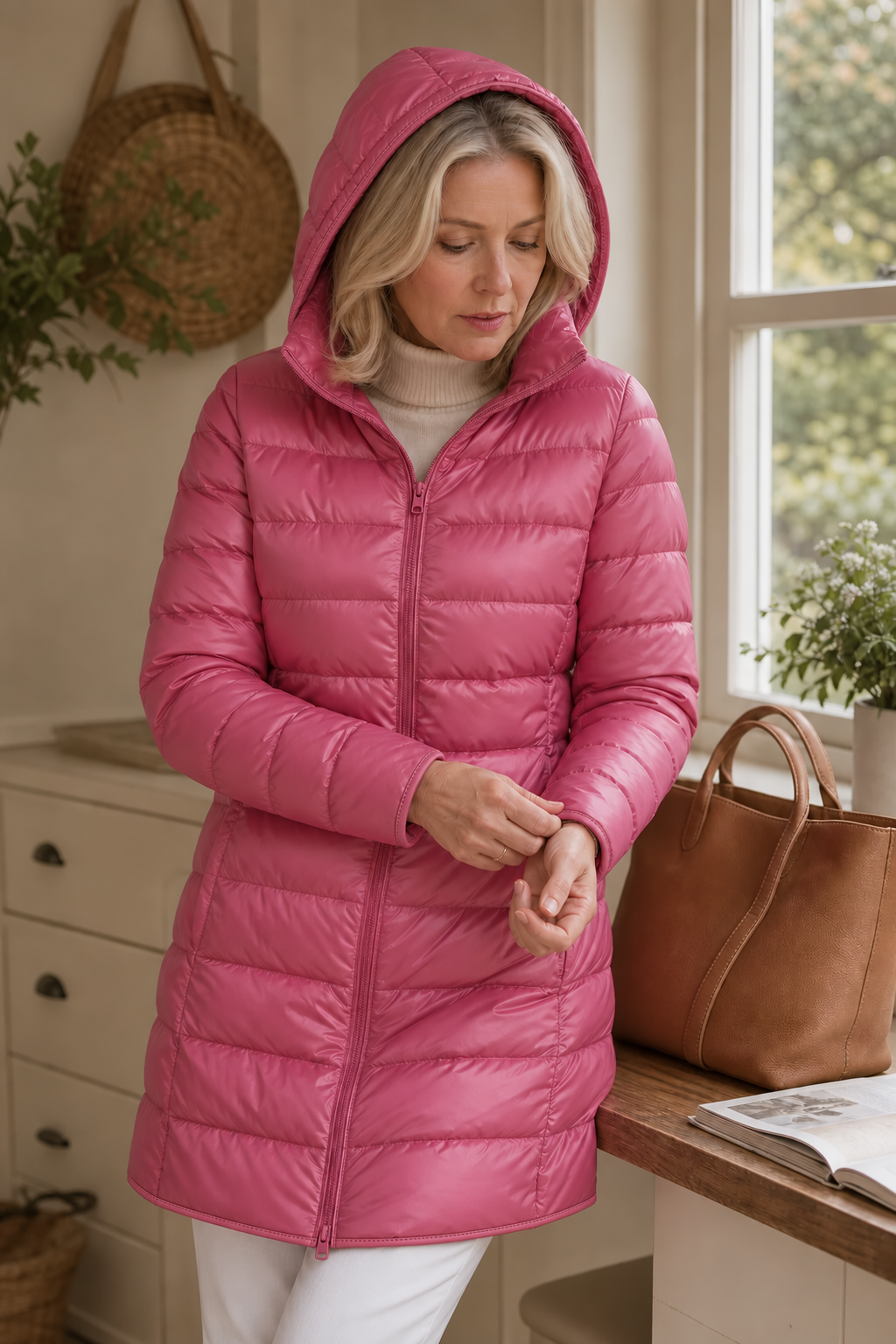 Featherlyte | Packable Puffer Jacket met Afneembare Kap