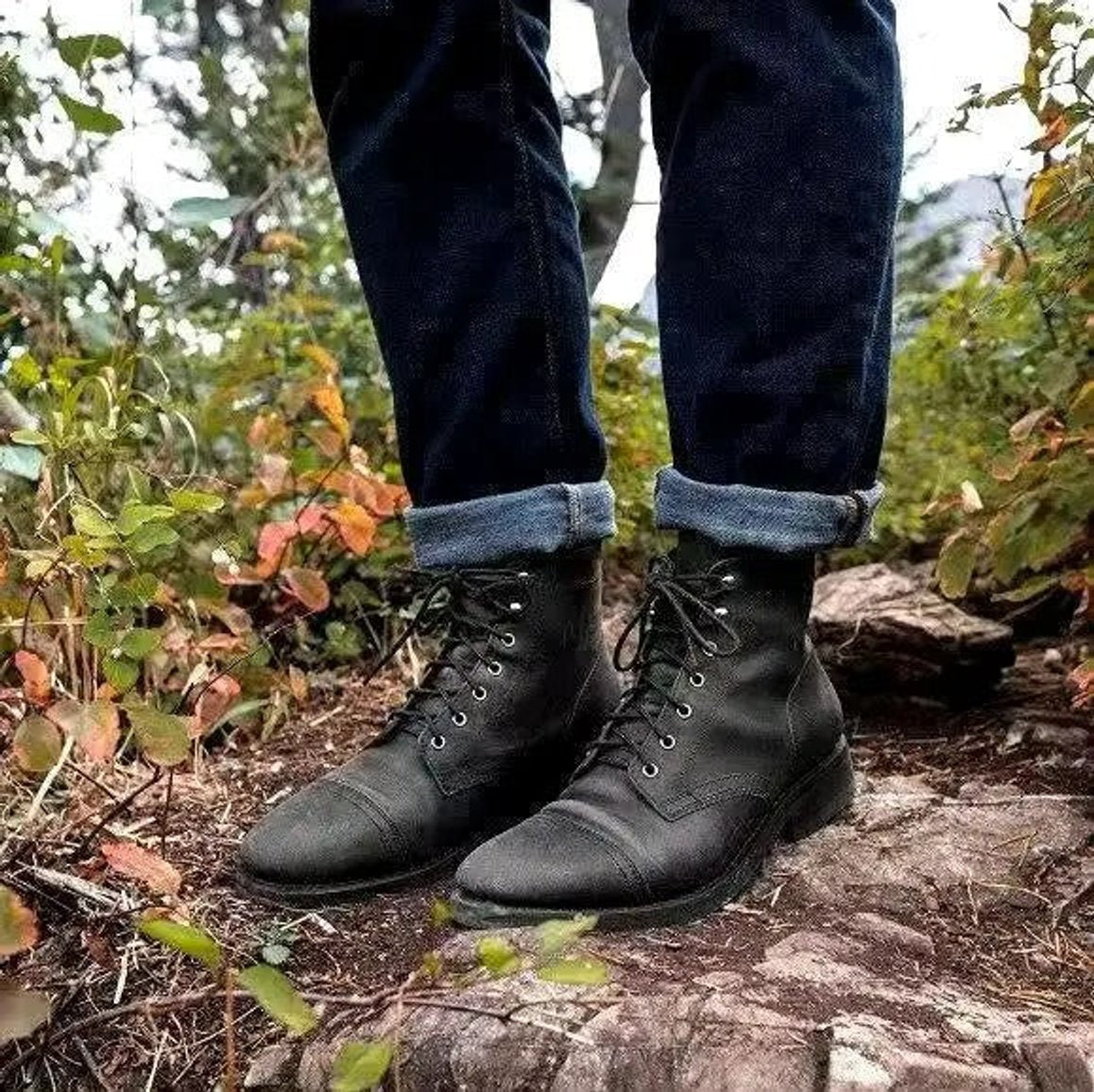 Felix | Trendige und bequeme Zehenkappe Herrenstiefel