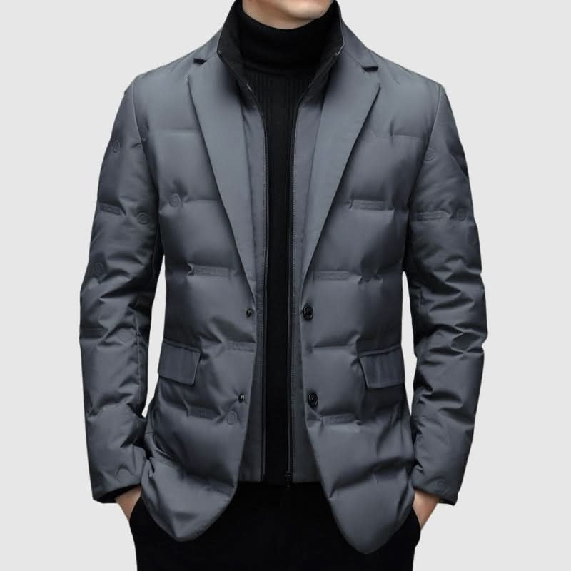 Lurevo | Puffer Jacket – Elegant Slim Fit Winter Coat