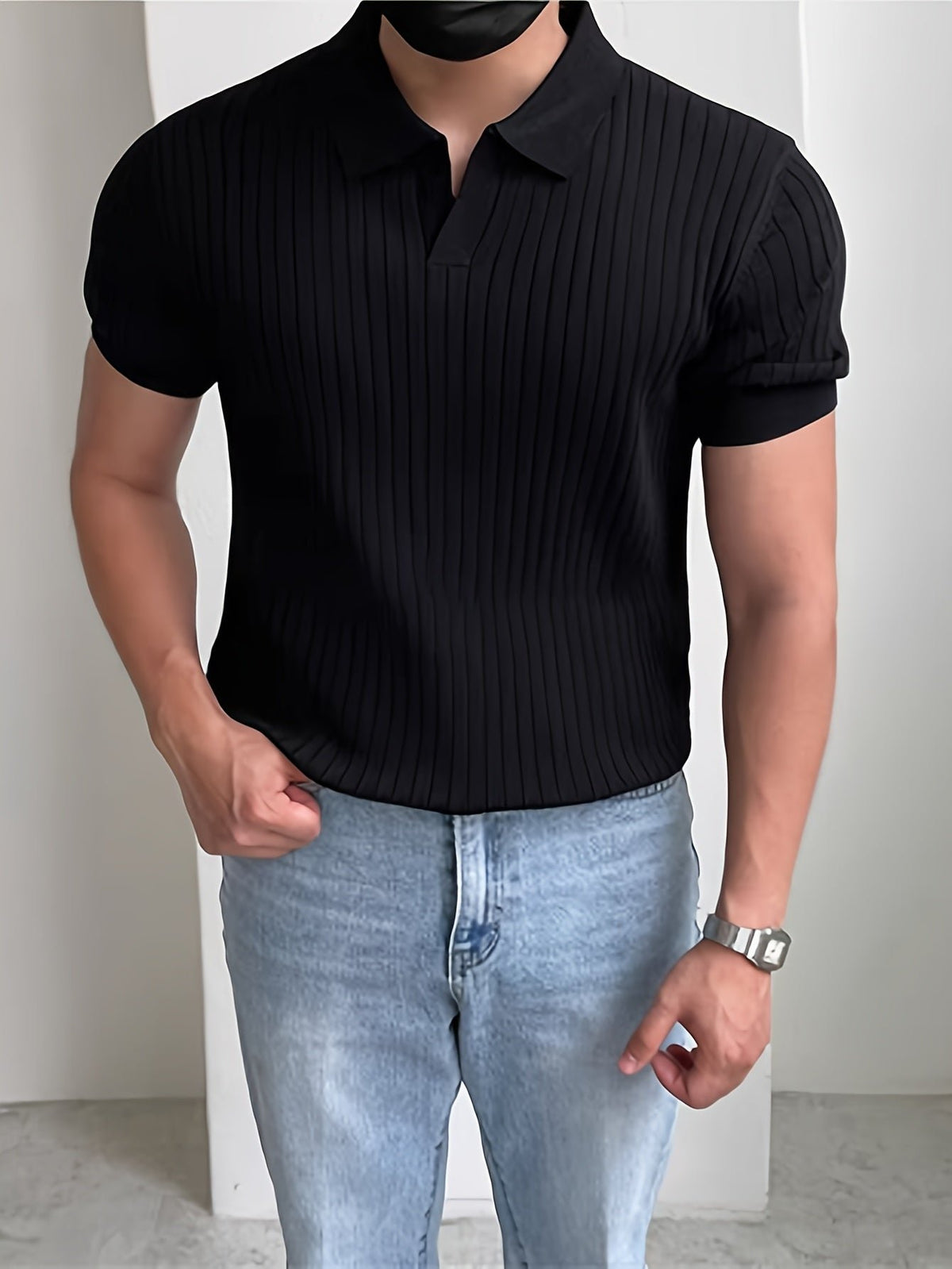 Cameron | Polohemd – Refined Textured Design für Elegantes Tragen