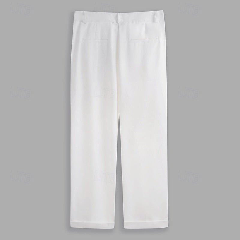 Reid | Tailored Straight-Leg Dress Pants for Men
