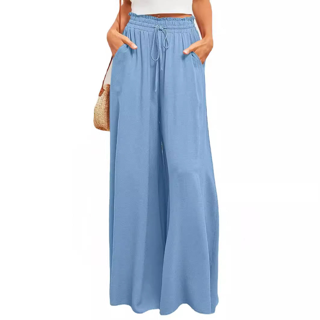 Antonia | Elegante und luftige Weitbein Palazzohose